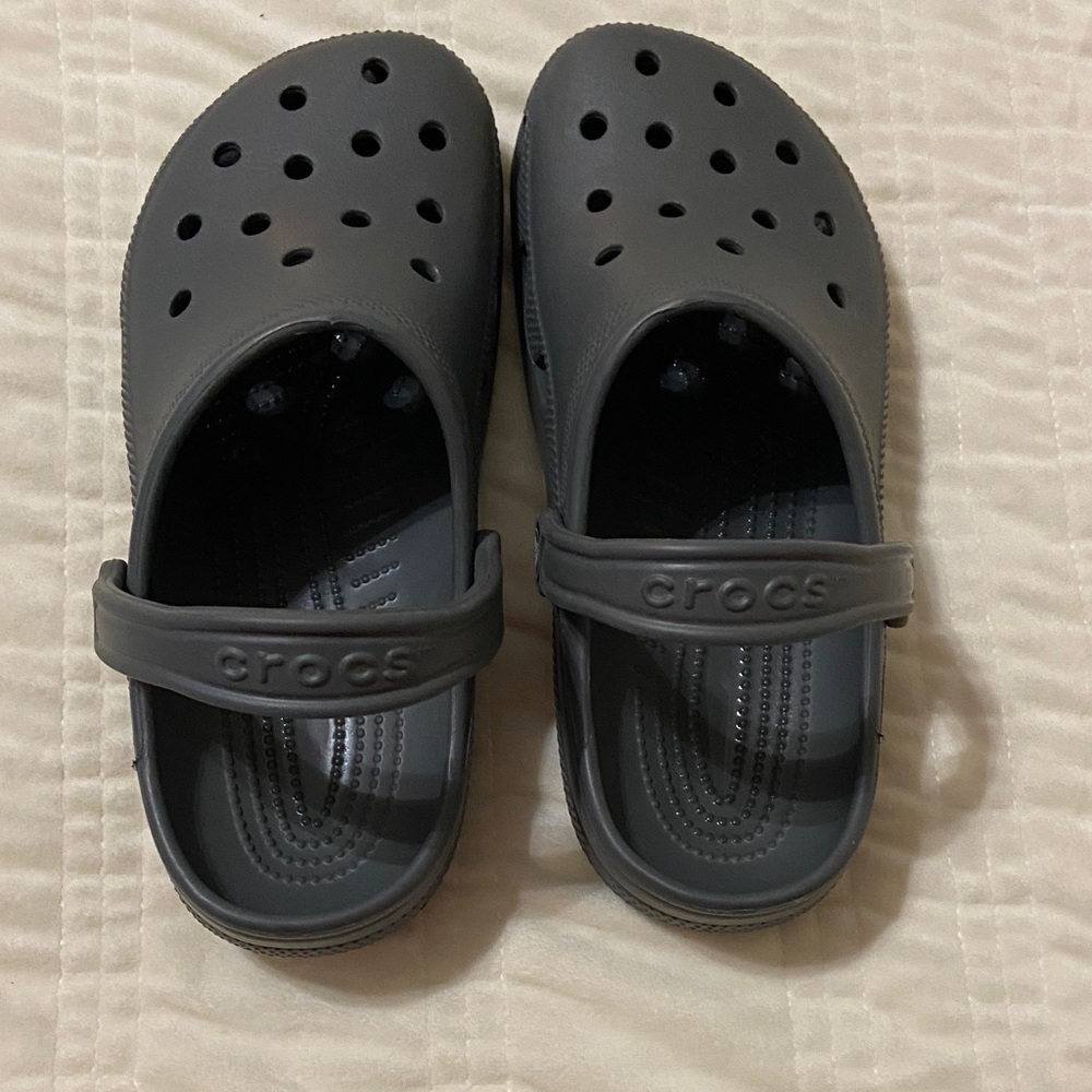 CROCS Kids Classic Clog - Charcoal Gray